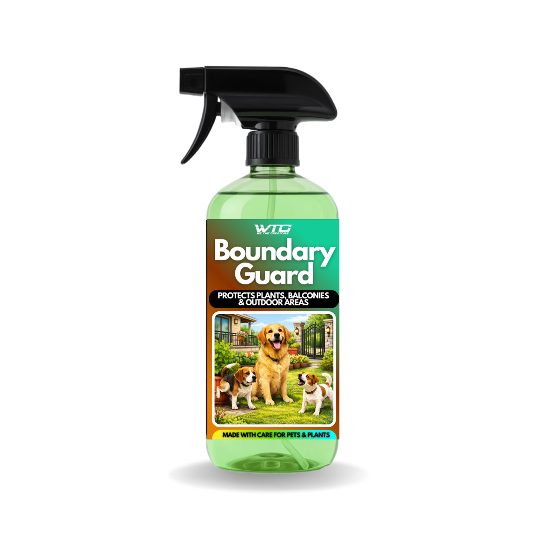 WTC Boundary Guard Dog Repellent Spray, Protects Plants, Balconies and Outdoor Areas