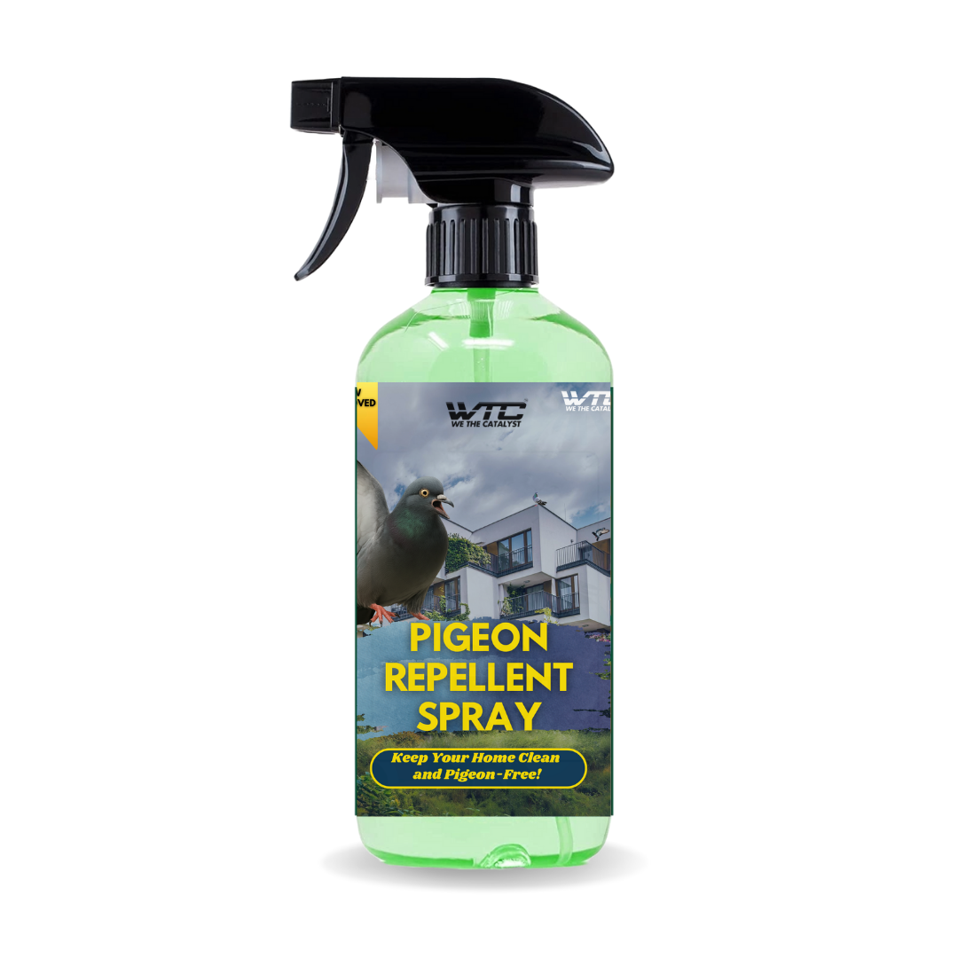 WTC Pigeon Repellent Spray for Home, Bird Deterrent Solution, 500ml