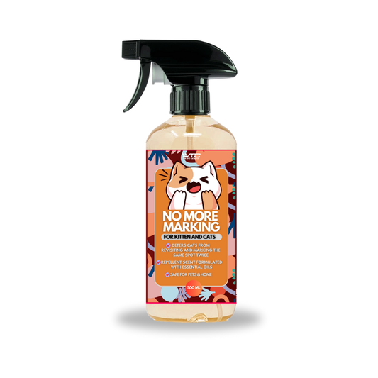 WTC No More Marking Cat Repellent Spray 500 ML, Essential Oil Based Repellent, Safe for Pets and Home