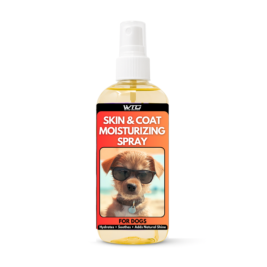 WTC Dog Detangling & Coat Spray (200ml) For Dogs & Puppies | Removes Knots & Tangles | Leaves Coat Silky & Shiny | Ideal for Shih Tzu & Long-Hair Breeds