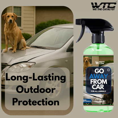 WTC Go Away from Car 500 ML | Protects Car from Scratches & Roof and Bonnet by Dogs & Street Animals
