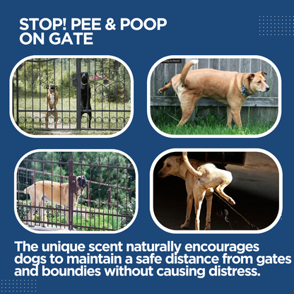 WTC Dog Repellent Pee & Poop Spray for Home's Main Gates, boundies or Yards. | Protect Your Home Entrance Clean and Free from Dog Waste (500 ML)
