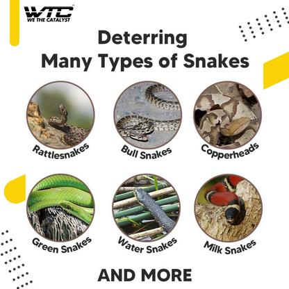 Snake Away Natural Repellent Spray, Plant and Pet Safe, All-Purpose Snake Deterrent (500 ML)