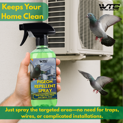 WTC Pigeon Repellent Spray for Home, Bird Deterrent Solution, 500ml