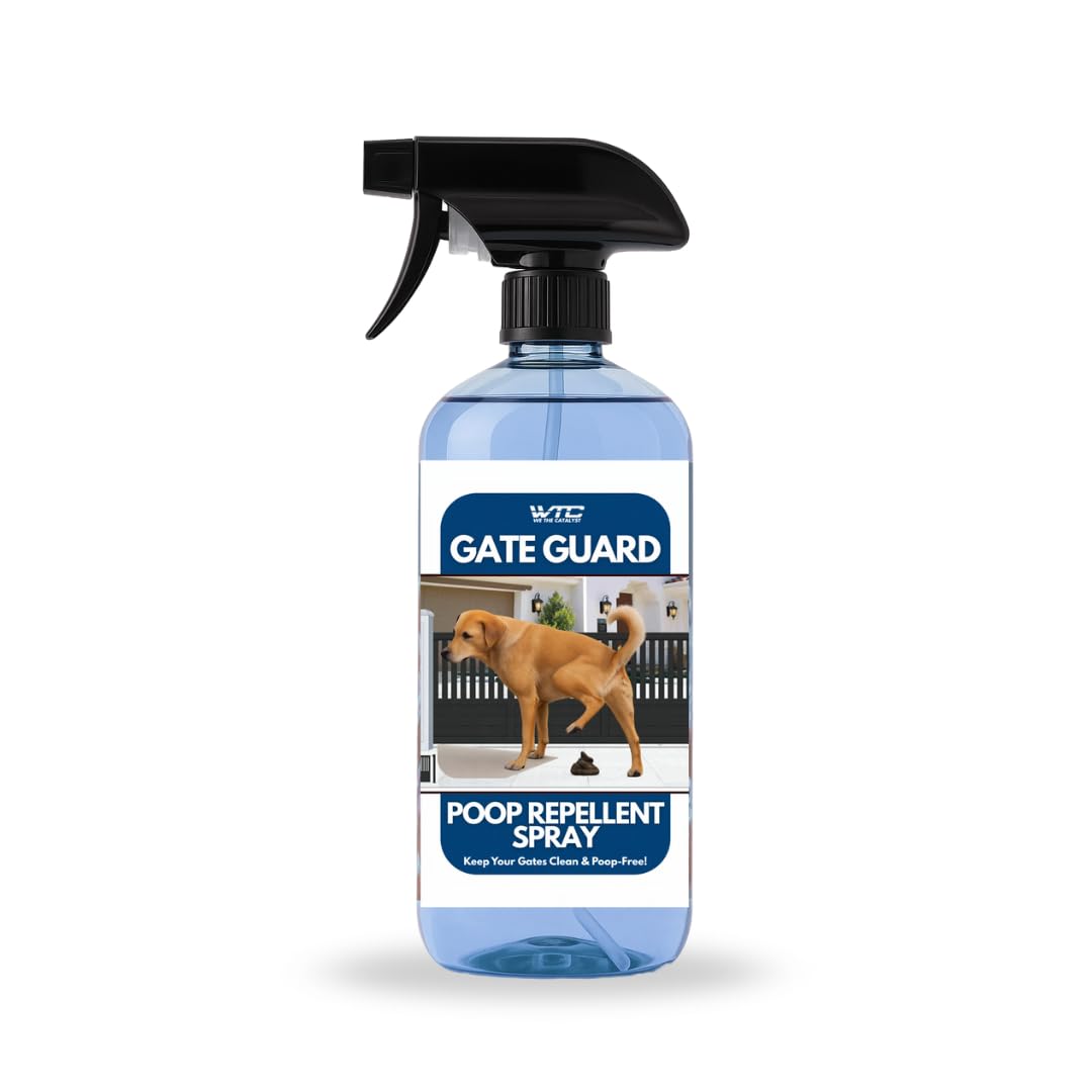 WTC Gate Guard Dog Poop & Pee Repellent Spray, Keep Your Entrance Clean & Poop-Free! 500 ML