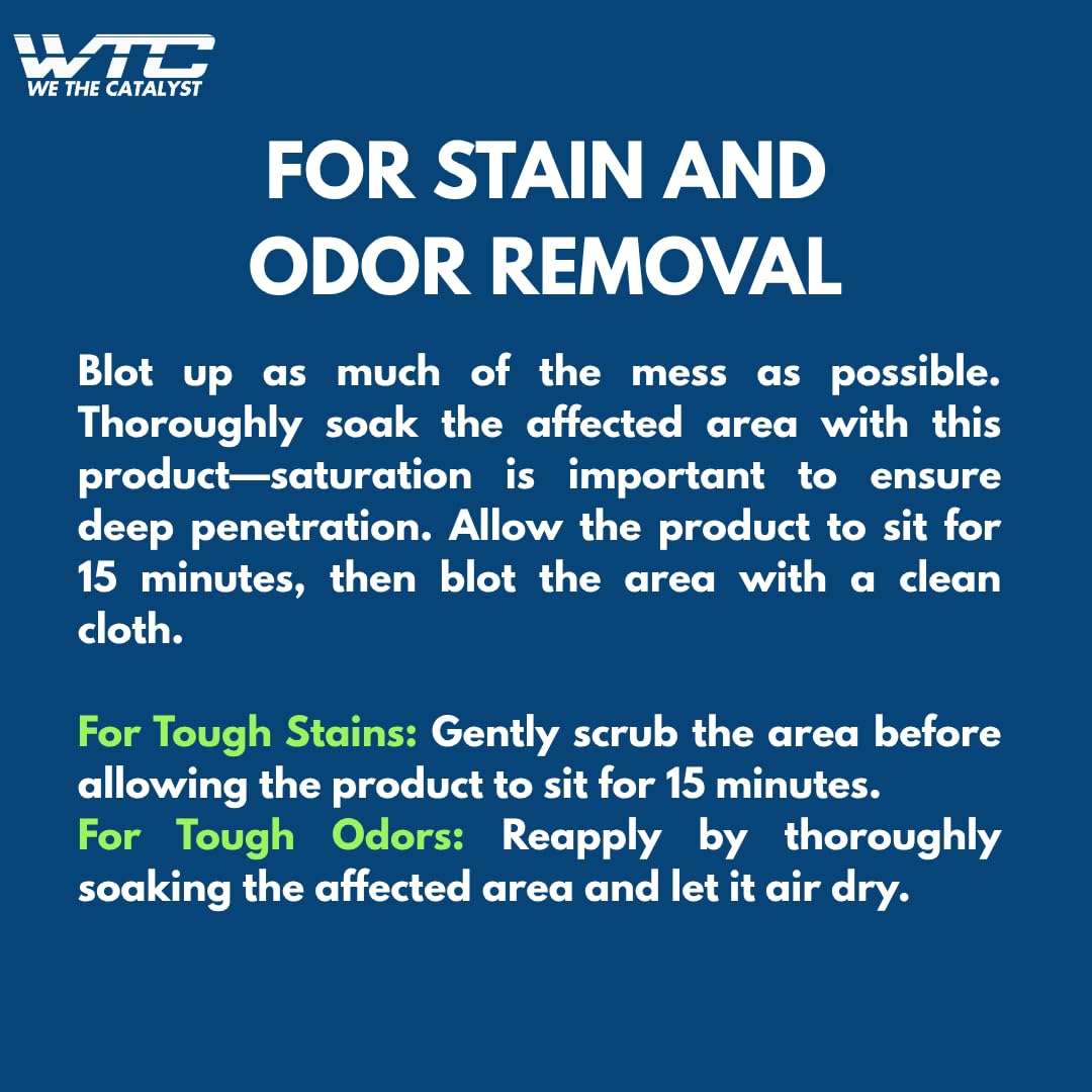 WTC Urine Destroyer Plus Dog, 500 ml, Enzymatic Formula, Quick Action-Cleans,Deodorizes, Disinfects & Home,Pet Areas,Garden & Doctor clinics | Dog Potty and Pee Area Cleaner | Urine Odour Remover