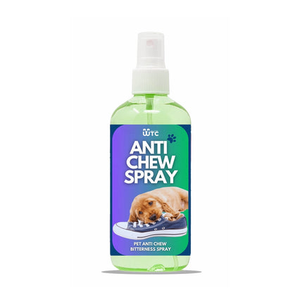 WTC Bitter Apple Spray 500 ml for Dogs to Stop Chewing | Puppy and Dog Chewing Spray Deterrent | Anti Chew Extra Strength Pet Corrector | Safe for Indoors & Outdoors