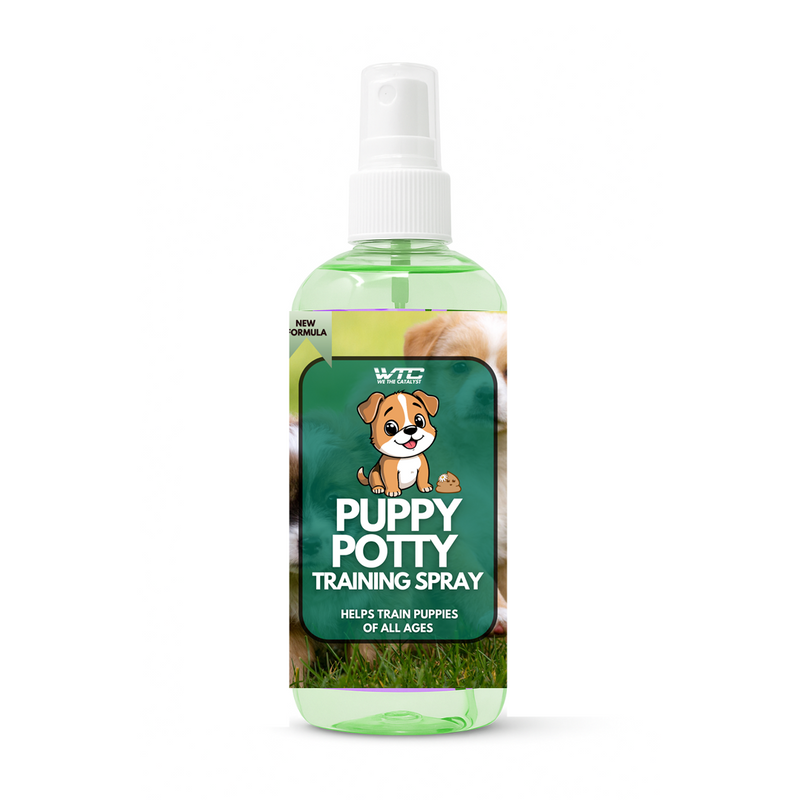 WTC Puppy Potty Training Spray 500 ML– Dog Attractant Spray for Indoor & Outdoor Use – Fast Housebreaking Aid for Puppies – Safe & Non-Toxic Formula